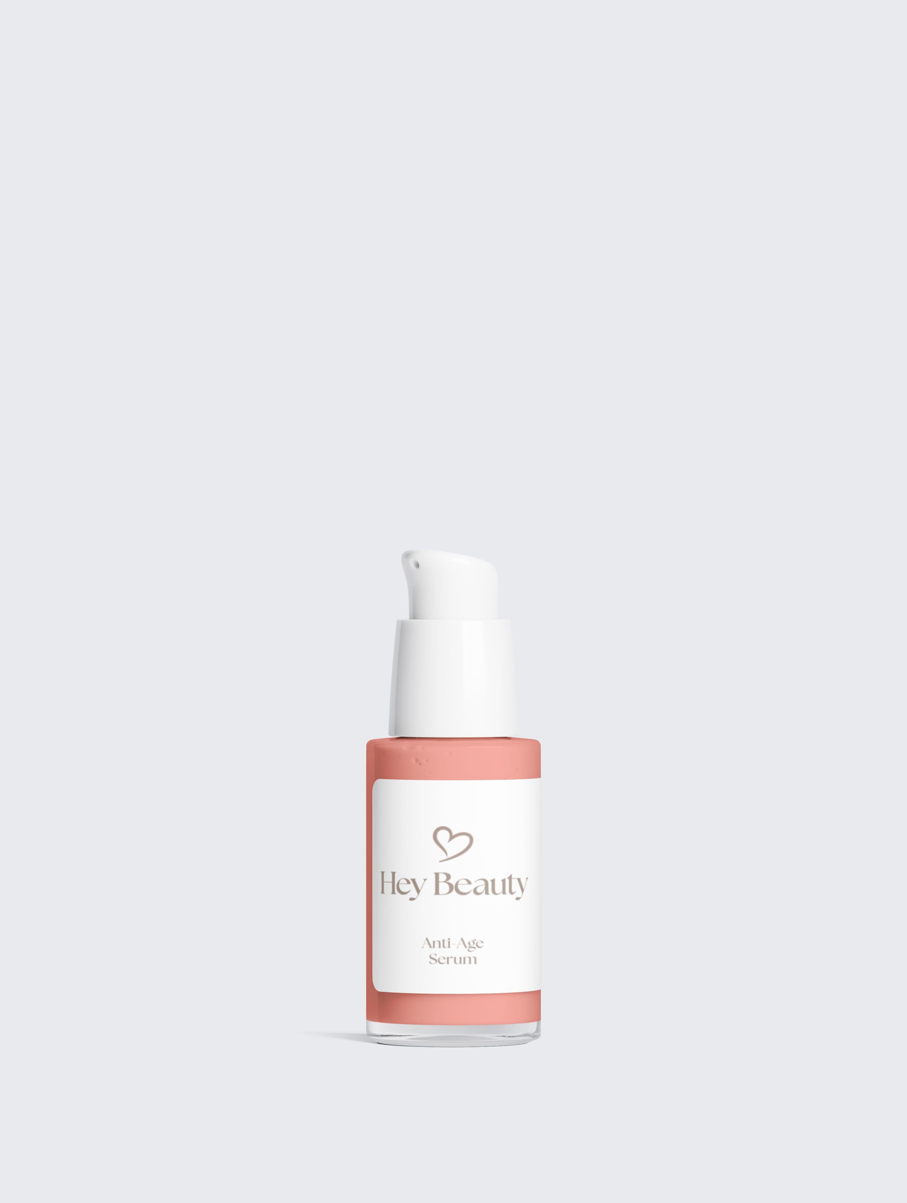 Anti-Age Serum Hey Beauty Verpackung dermatologisch getestet