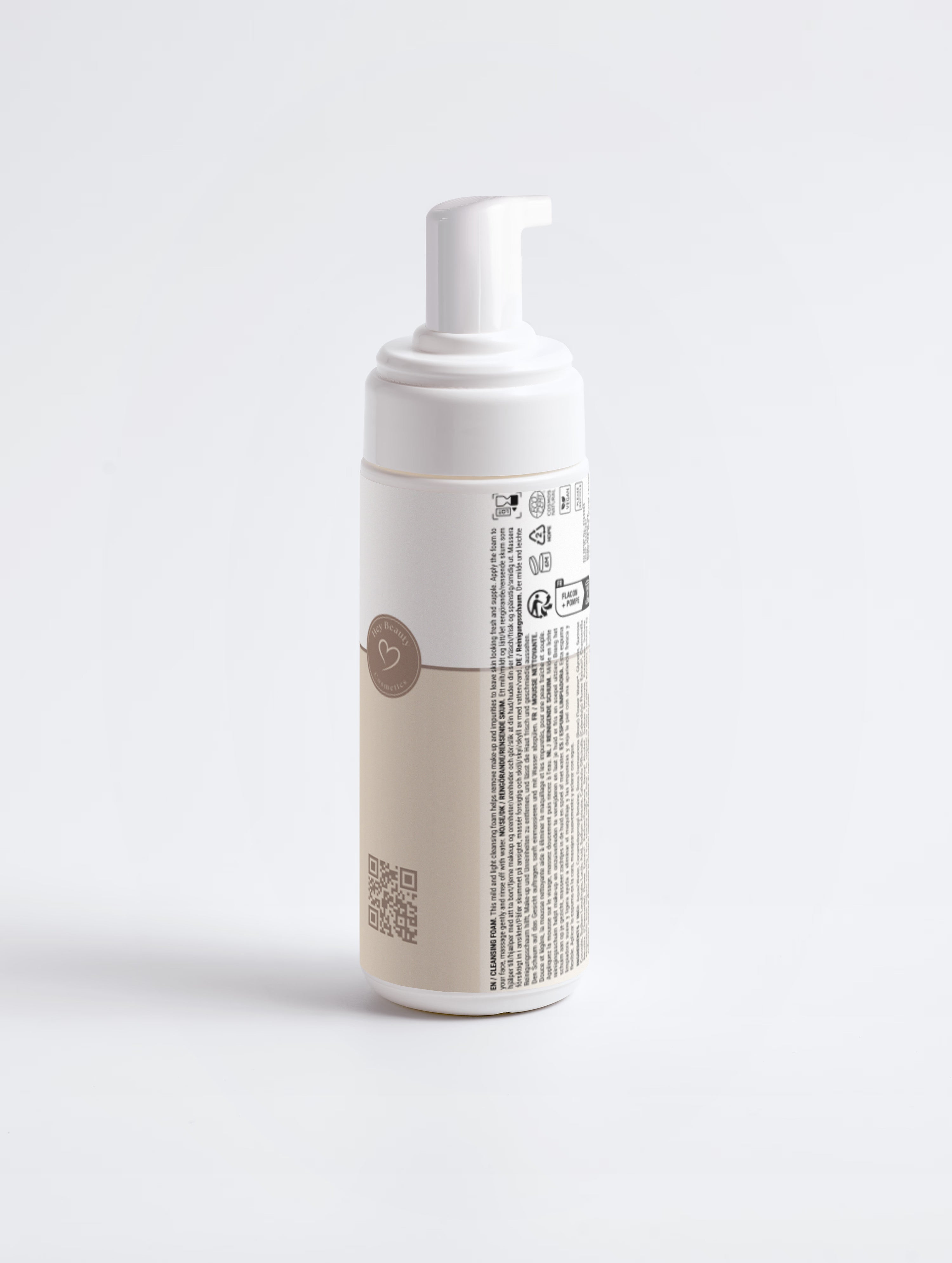 Sanfter Reinigungsschaum mit Rosenwasser & Kamille – 150 ml