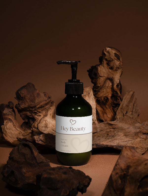 Panthenol Body Cream Hey Beauty Verpackung vegan