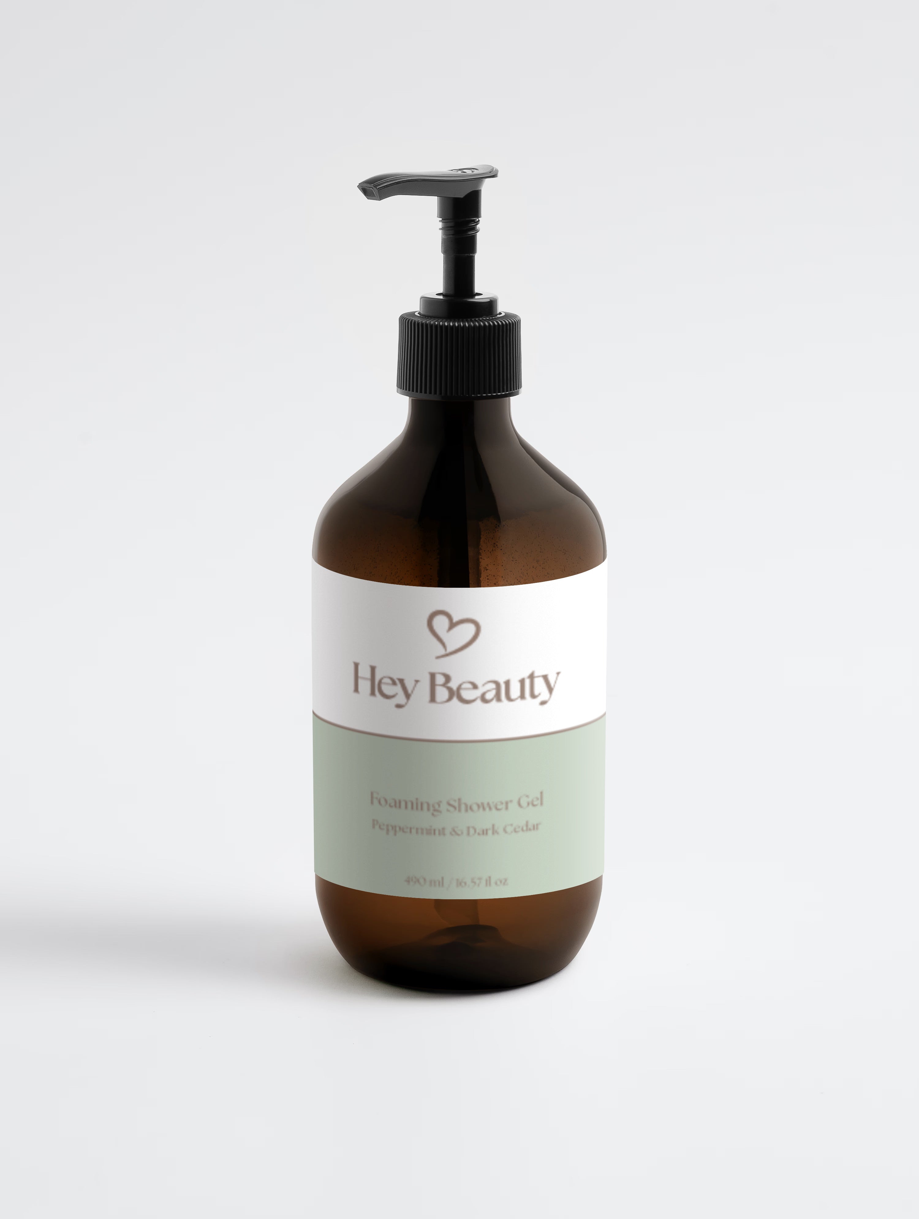 Hand & Body Wash, Peppermint & Dark Cedar