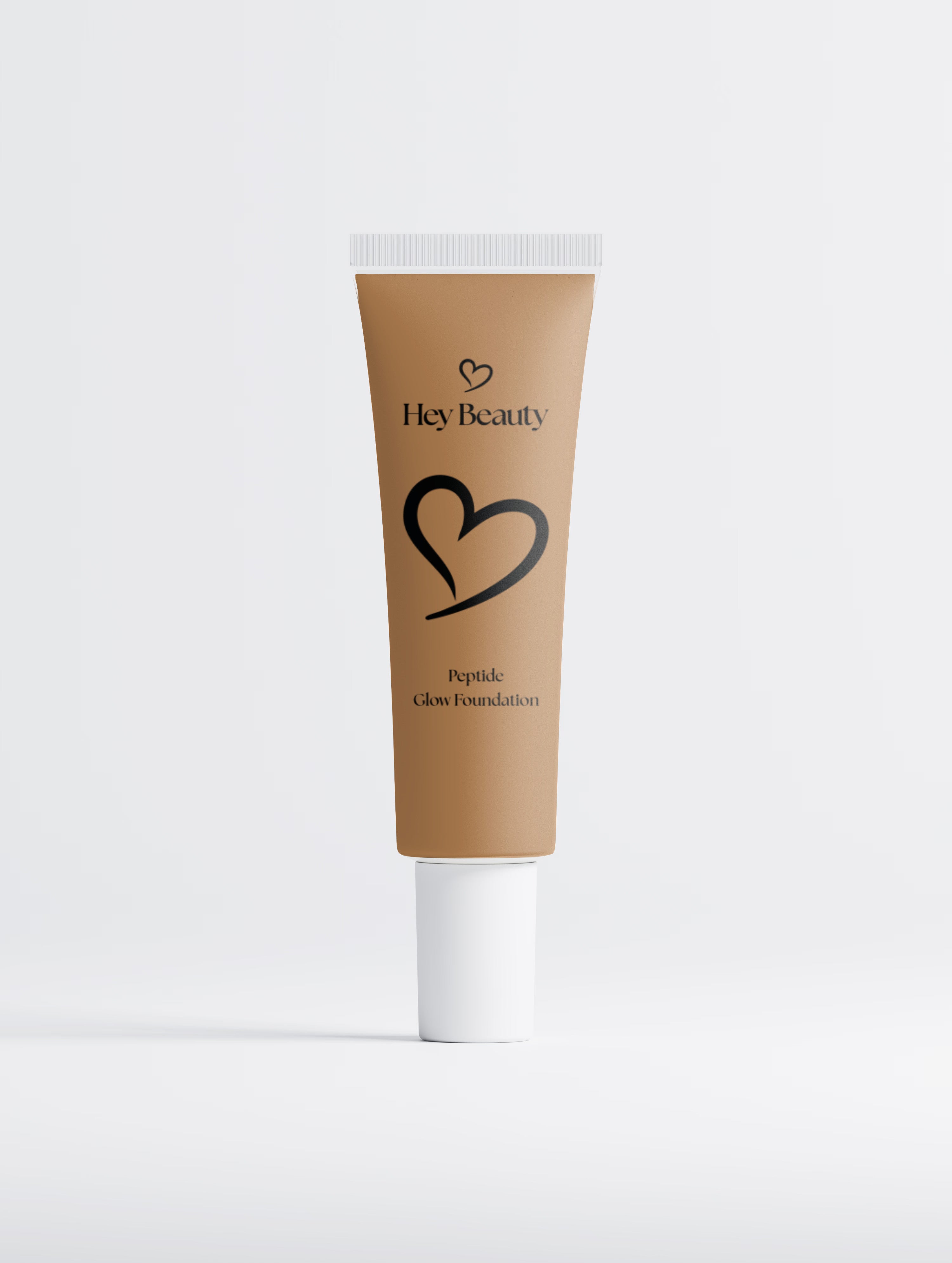 Peptid-Foundation von Hey Beauty, Tube im Farbton 30 Tan Neutral